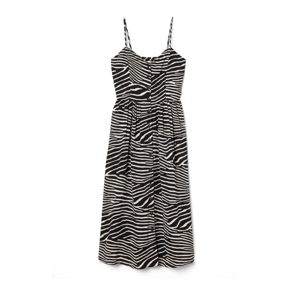 H&M Animal Print Sun Dress
